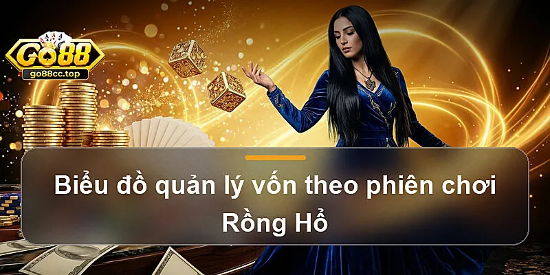 Biểu đồ quản lý vốn theo phiên chơi Rồng Hổ