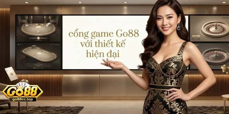 cổng game Go88 với thiết kế hiện đại