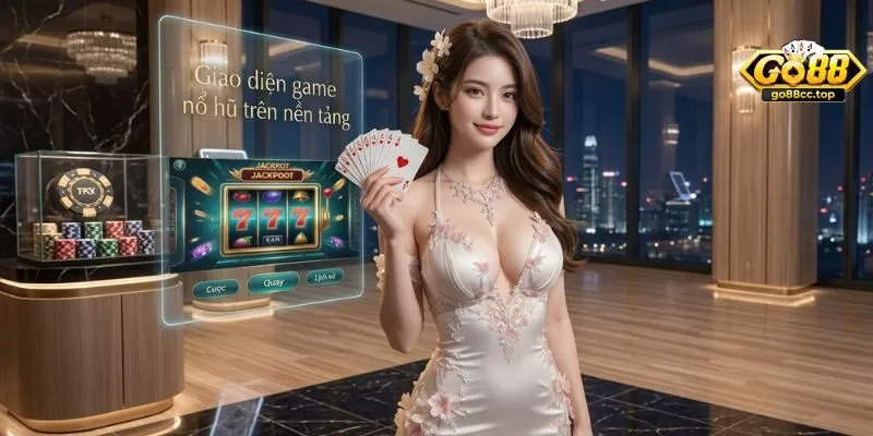 Giao diện game nổ hũ trên nền tảng