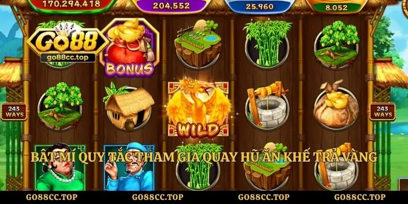 Nổ Hũ Ăn Khế Trả Vàng GO88 - Cơ Hội Rinh Hũ Trăm Triệu 2 Bật mí quy tắc tham gia quay hũ ăn khế trả vàng
