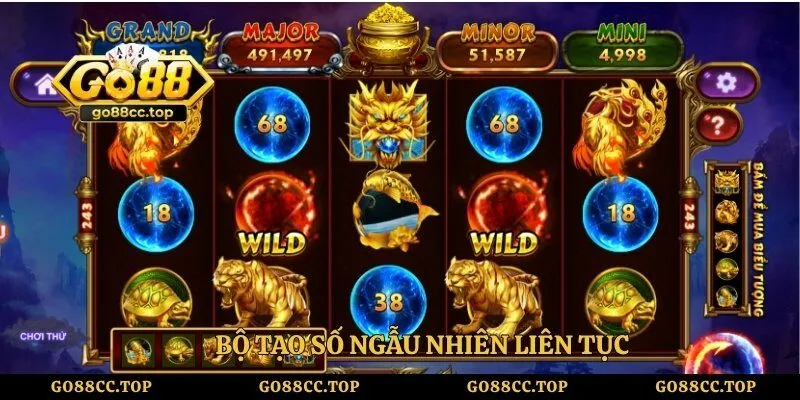 Bộ tạo số ngẫu nhiên liên tục 