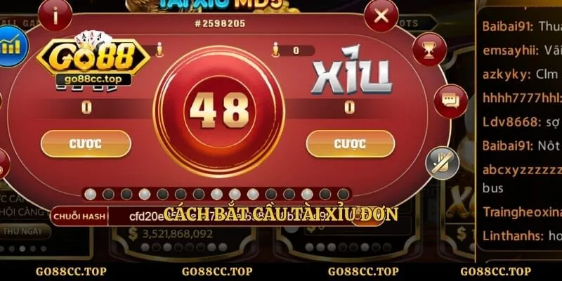 Cách Bắt Cầu Tài Xỉu Go88 Chính Xác Từ Cao Thủ Lâu Năm 3 Cách bắt cầu tài xỉu đơn