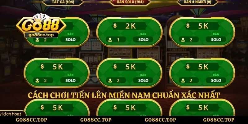 Tiến Lên Miền Nam GO88 – Sảnh Game Bài Đổi Thưởng Đỉnh Cao 2 Cách chơi tiến lên miền nam chuẩn xác nhất