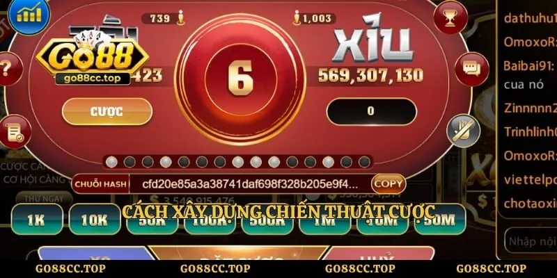 Cách xây dựng chiến thuật cược