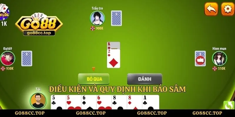 Điều kiện và quy định khi báo Sâm