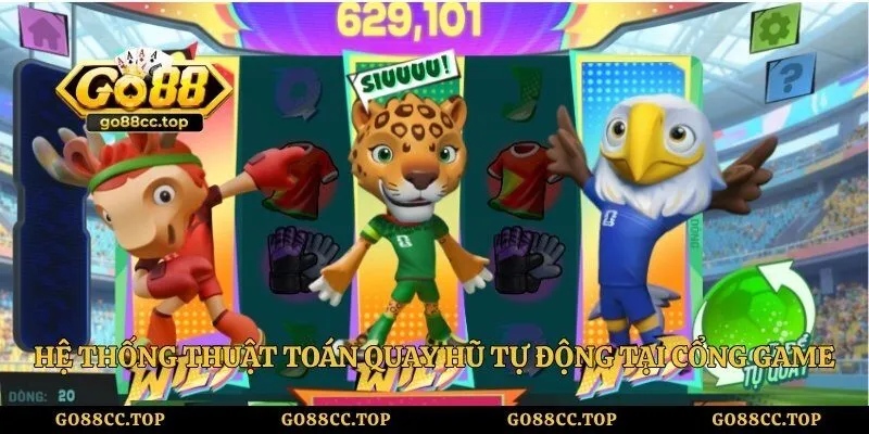 Hệ thống thuật toán quay hũ tự động tại cổng game 