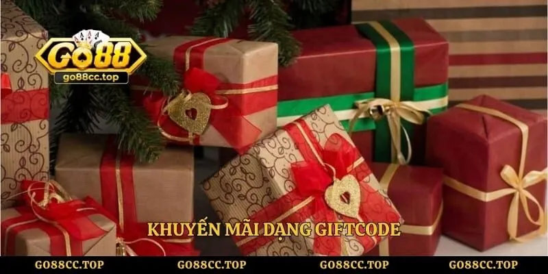 Khuyến mãi dạng Giftcode
