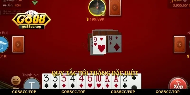 Tiến Lên Miền Nam GO88 – Sảnh Game Bài Đổi Thưởng Đỉnh Cao 3 Quy tắc tới trắng đặc biệt